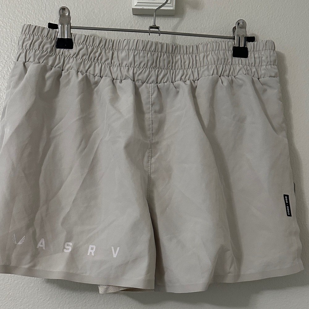 ASRV Stone Gray Performance Shorts